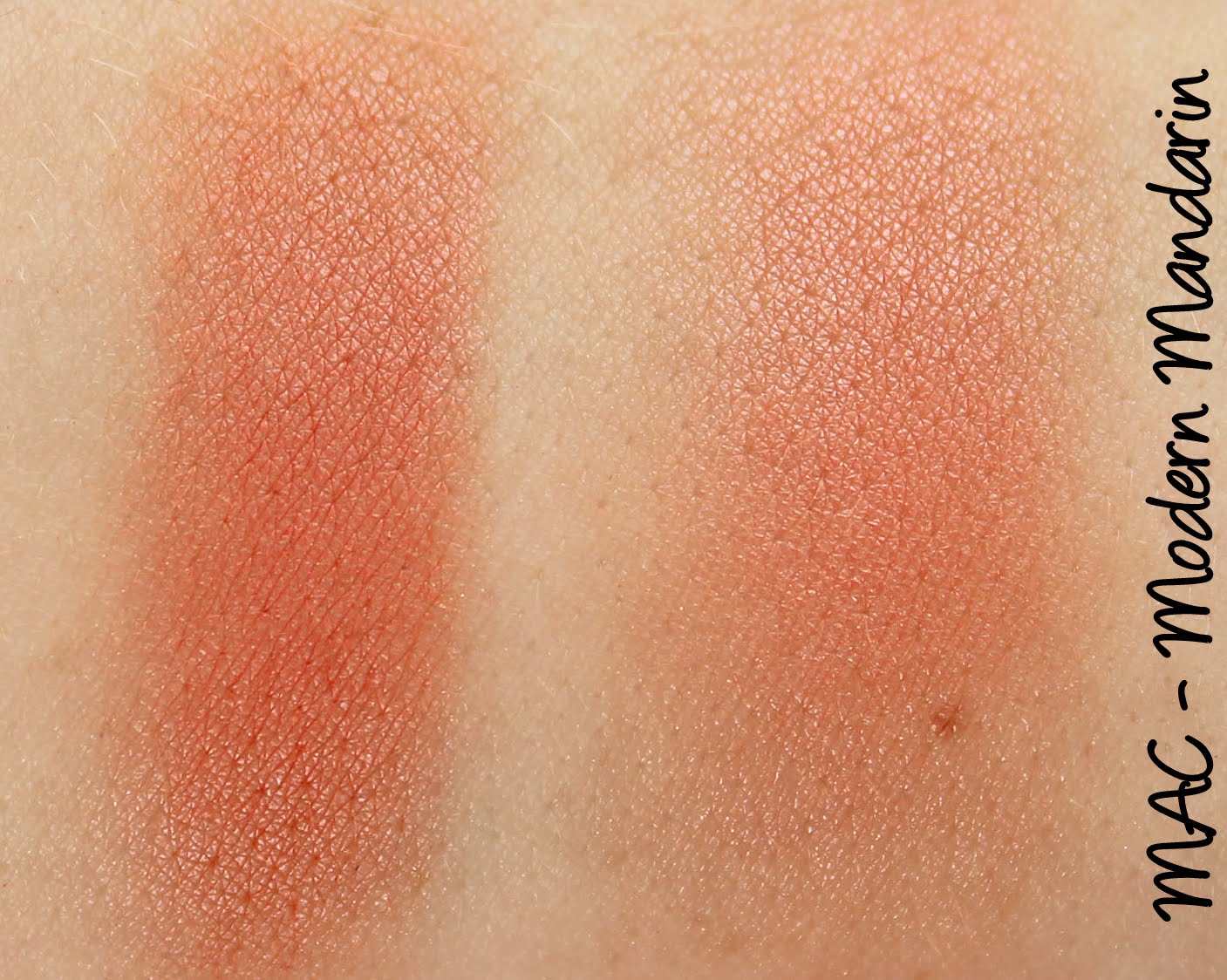 MAC Modern Mandarin Blush Swatches & Review Lani Loves