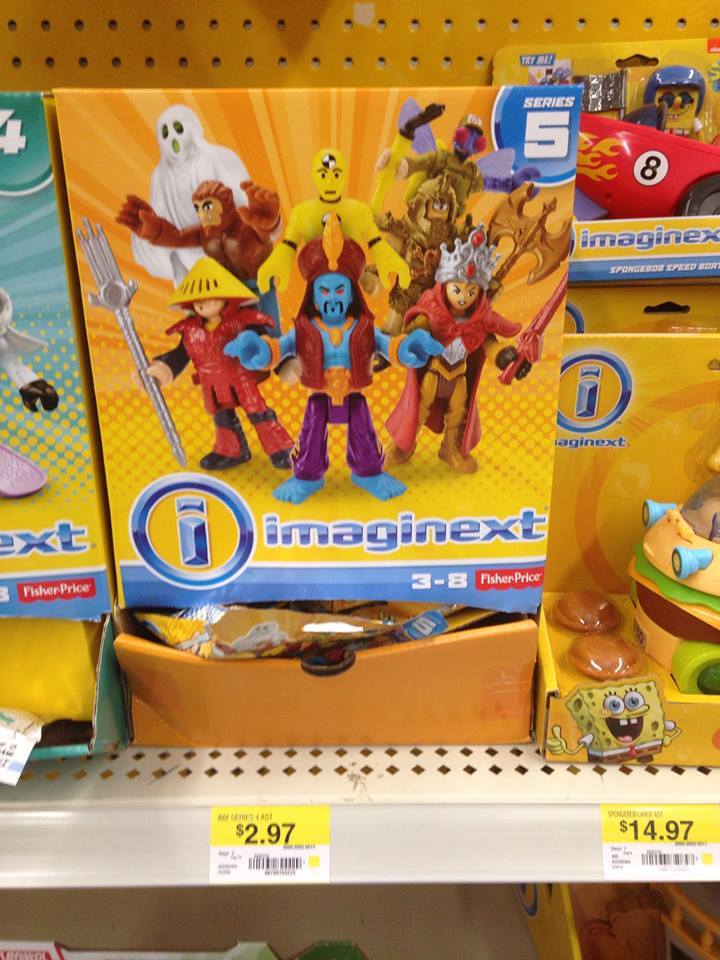 That Figures NEWS Imaginext Collectible Figures Series 5 Spotted at