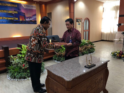 Bank Lampung Jalin Kerja Sama Dengan Bank BRI