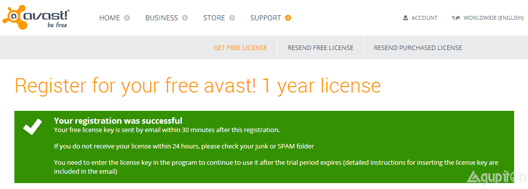 Download License Key Avast! Free Antivirus 2014 Gratis 1 Tahun