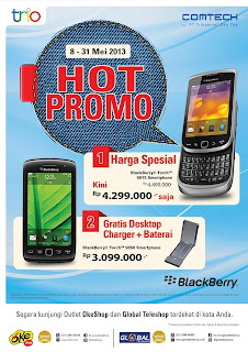 BlackBerry Hot Promo Sampai 31 Mei 2013