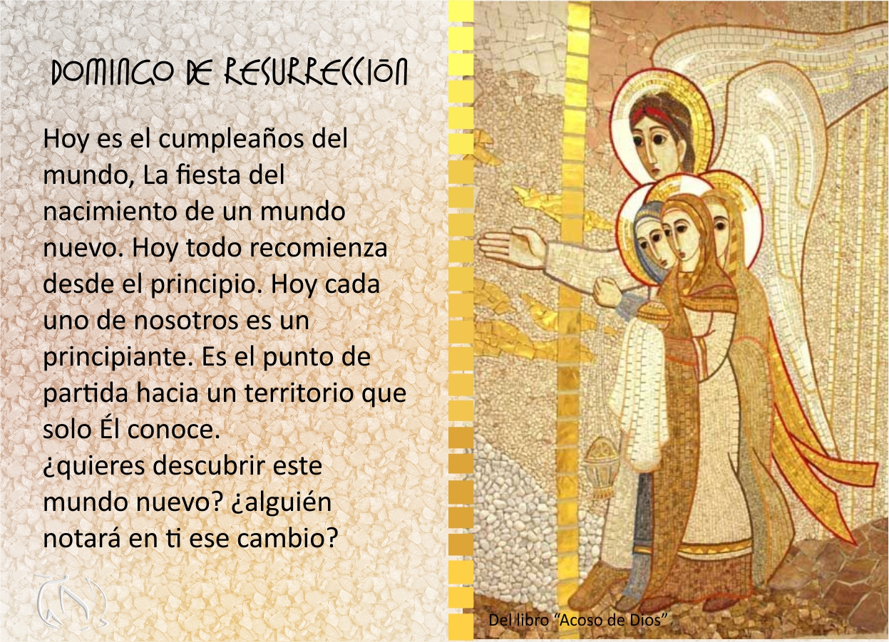 TARJETAS Y ORACIONES CATOLICAS PASCUA domingo