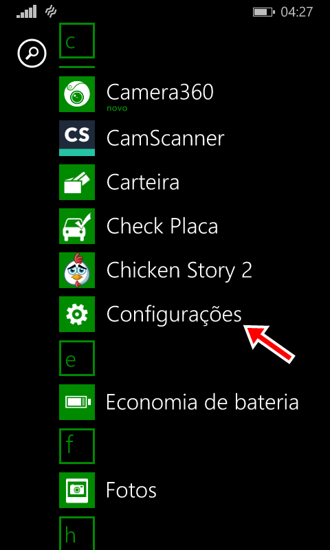 Windows Phone 8.1: Mover jogos e aplicativos para o cartão de memória