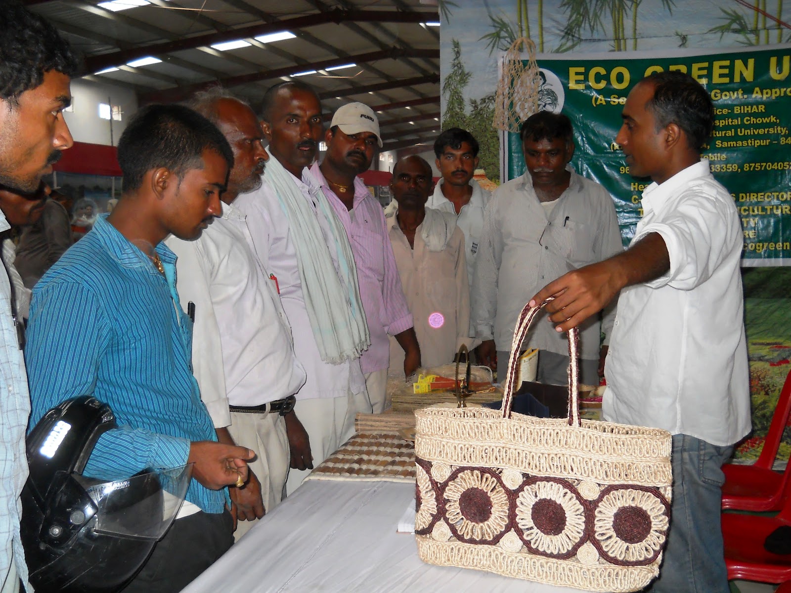 Eco Green Unit Banana fibre project takes up in Bihar............