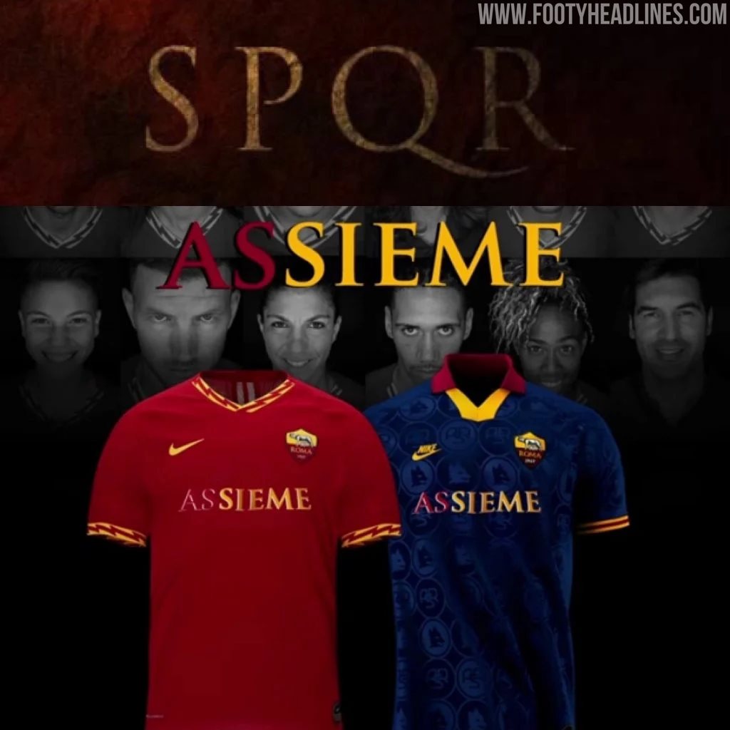 Limited Edition Nike Roma ‘ASSIEME’ Kits Released - Footy Headlines