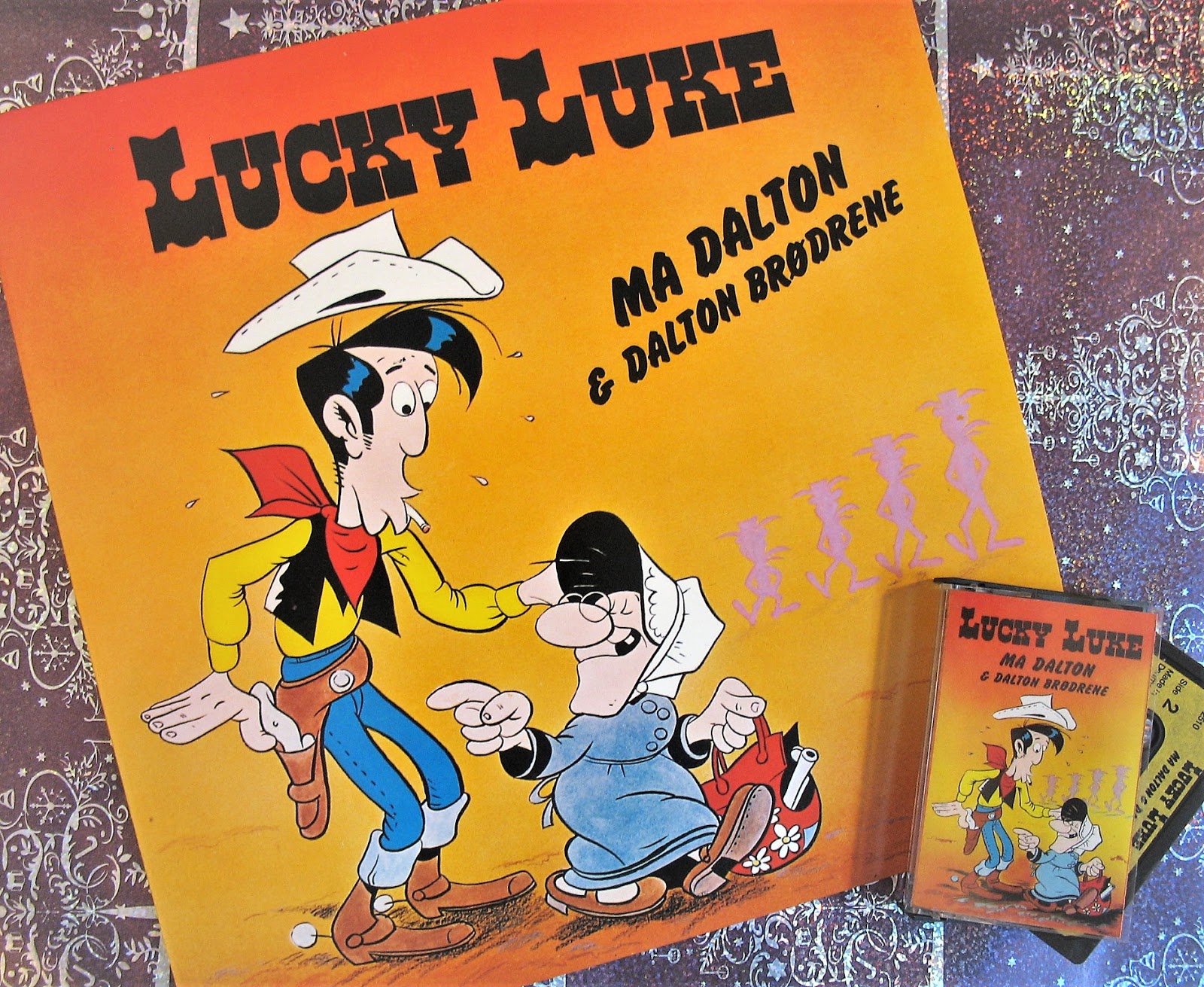 MED DANSK TALE LUCKY LUKE MA DALTON & DALTON BRØDRENE (1978) Bag om
