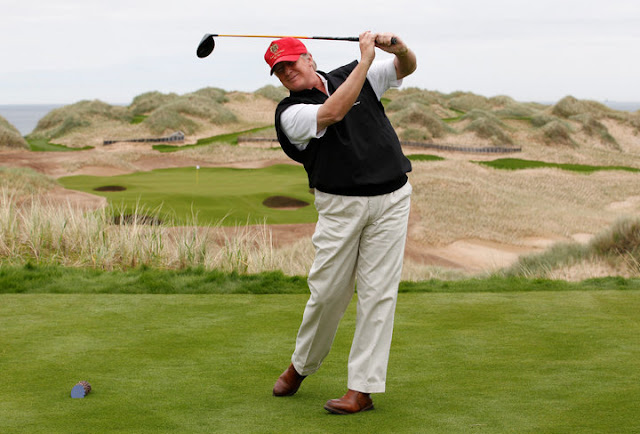Trump Said He Was in Meetings But Was Actually Golfing — Again