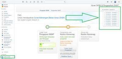 cetak ulang ajuan SKMT / SKBK