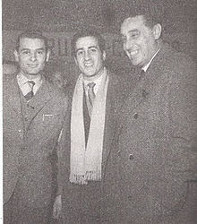 Antonio Parozzi,Domenico Leccisi con Arturo_Michelini