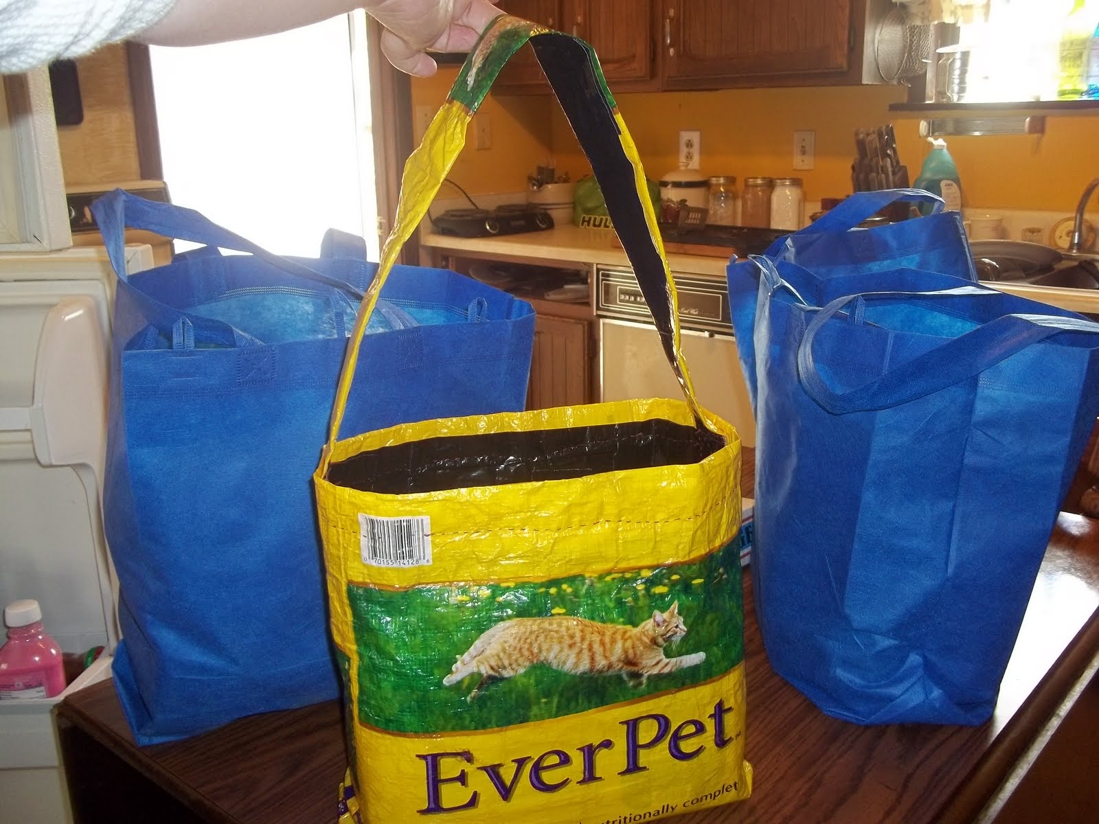 MissSippiHippie: Make A Tote Bag From A Feed Sack