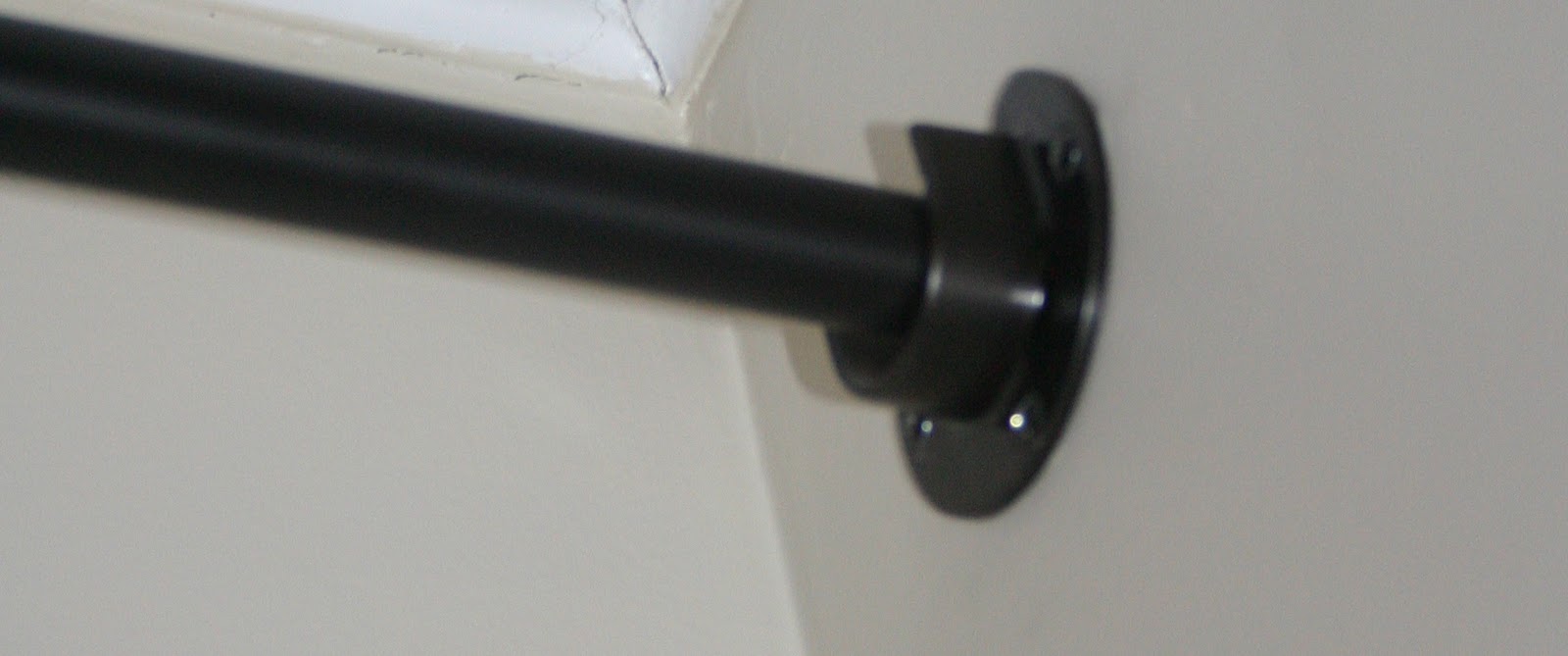 Curtain Rod Mounting Hardware See through Curtain Rod