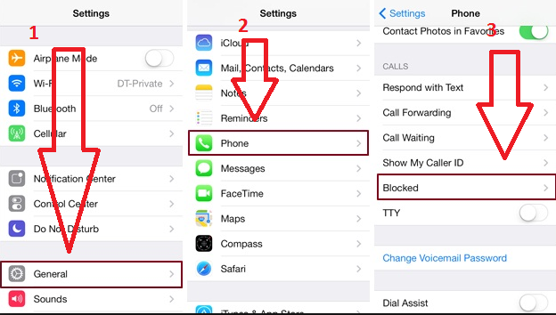 Ideas by Geniuses: How To Add a Contact to the Blocked List in iPhone.
