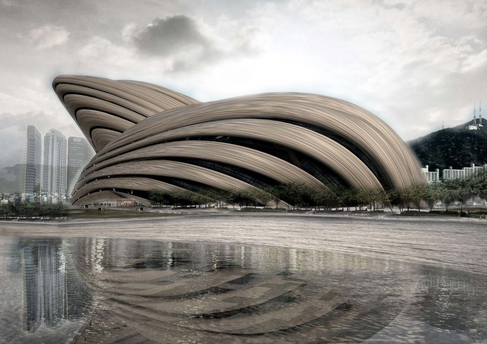 Amazing Architecture Busan Opera House by OODA, Busan, South Korea