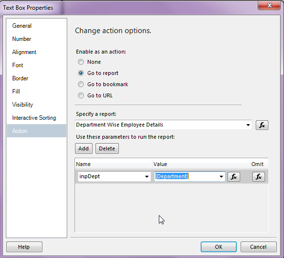 Microsoft Business Intelligence (Data Tools)SSRS Drillthrough Report