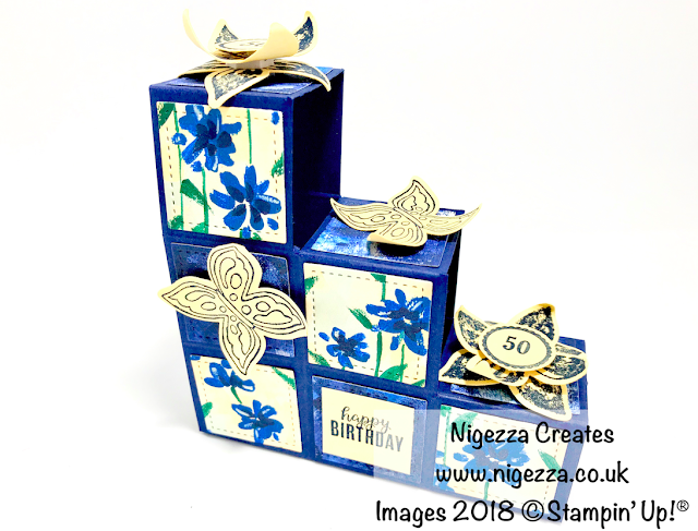 Stampin' Up!® Garden Impressions Block Card Nigezza Creates