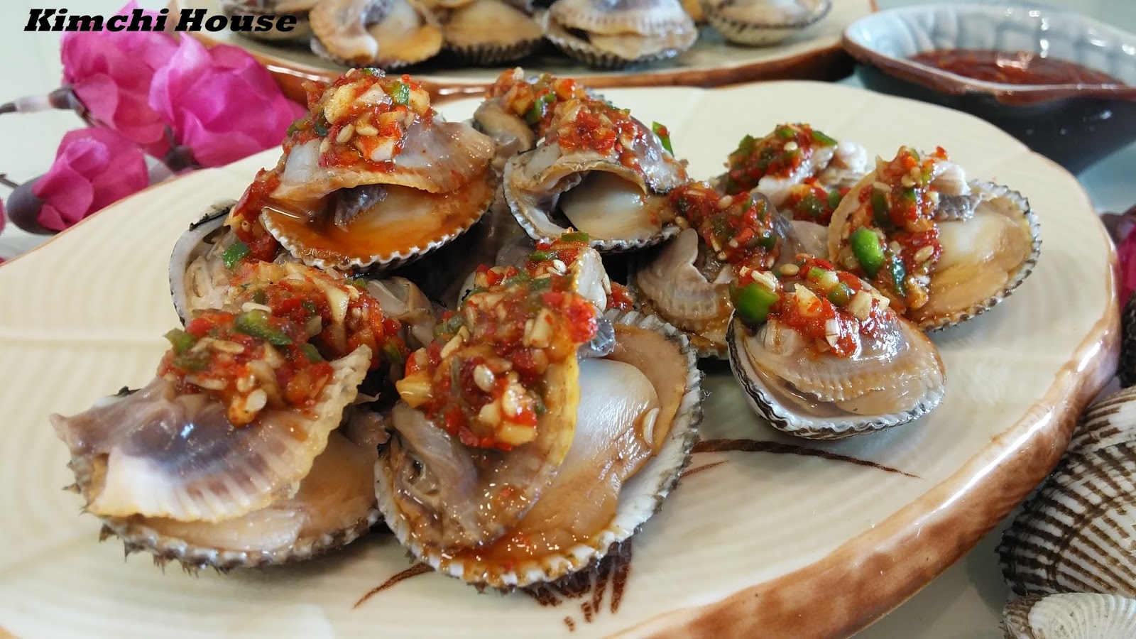 Kimchi House "Kko Mak Jjim " / Seasoned Blood Cockle / 酱淋血蚶/꼬막찜