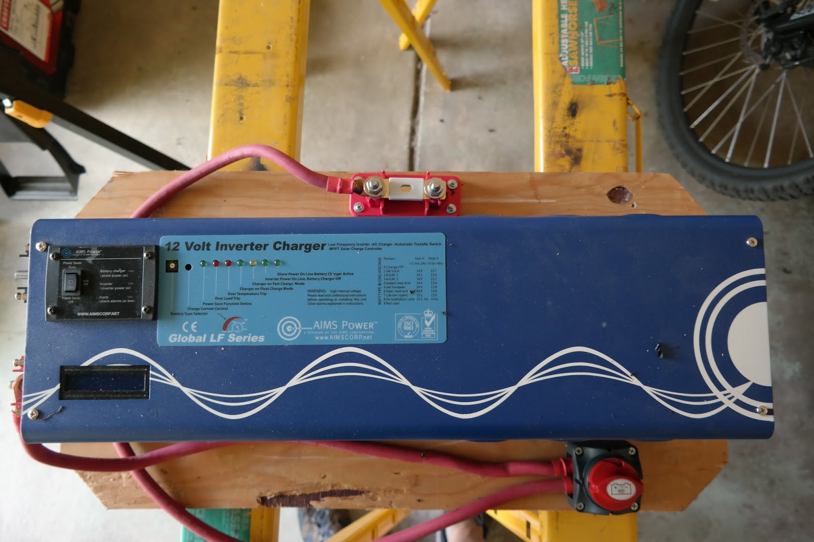 The GearBox RV Project Battery and Inverter Installation