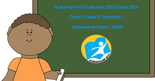 Soal UAS/ PAS Tema 3 SBdP Kelas 4 Semester 1 K13 Revisi 2018 ~ Juragan Les
