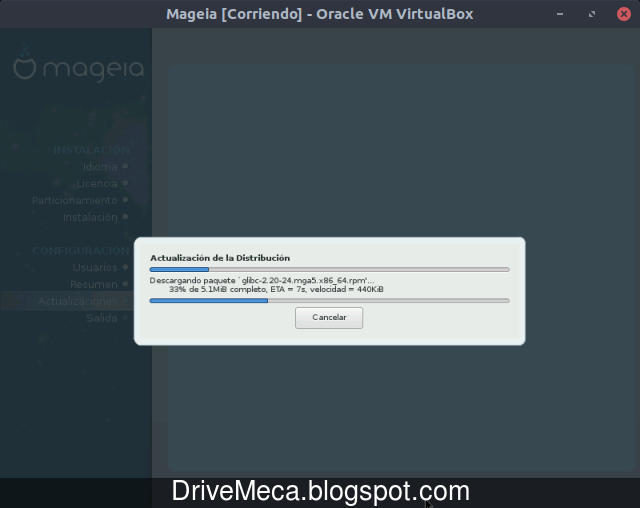 Drivemeca instalando Mageia Linux paso a paso