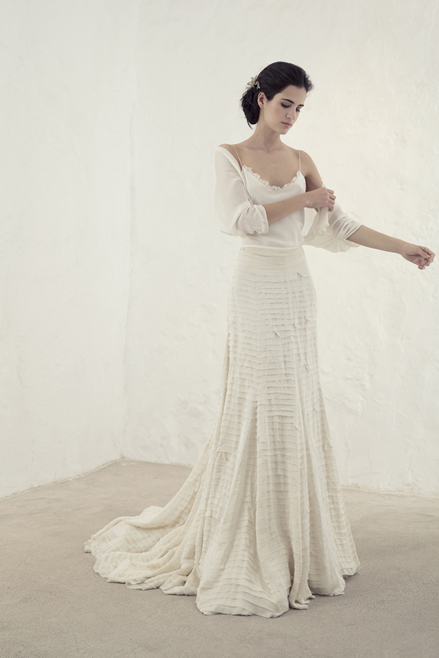 cortana vestido novia original romántico bohemio boda blog
