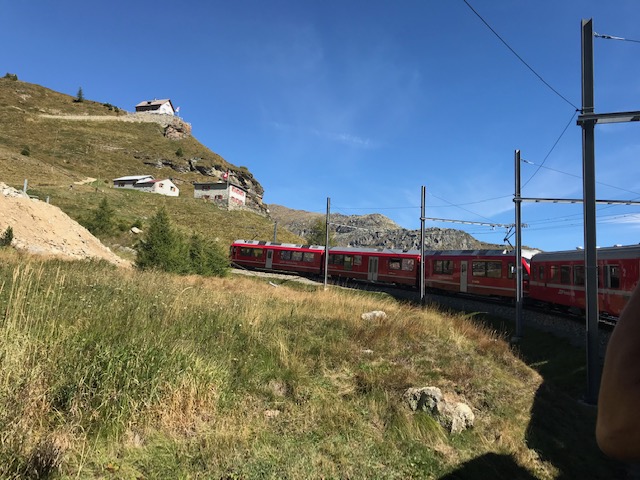 スイス　ベルニナ鉄道