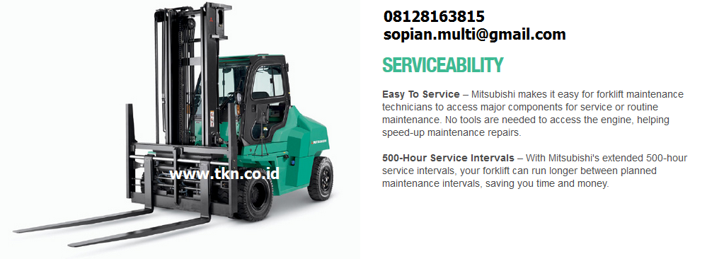 Pt Triguna Karya Nusa Sales Service Mitsubishi Forklift