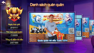 Danh sách Quán quân thi đấu Bingo Club