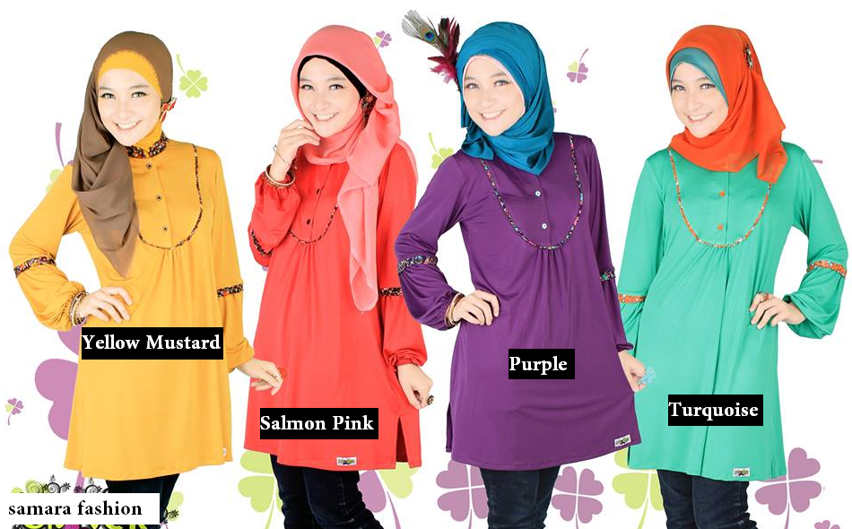 Model Terbaru Baju  Muslim  Cantik untuk Remaja  2021 Trend 