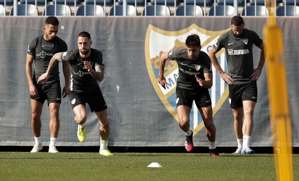 Málaga, el martes vuelven los entrenamientos en grupo Málaga, el martes vuelven los entrenamientos en grupo
