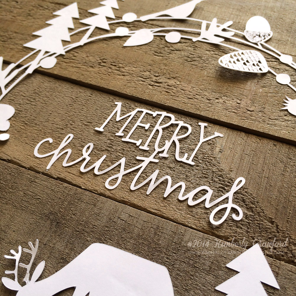 Merry christmas wall art For the Love of Paper: rustic Christmas wall hanging