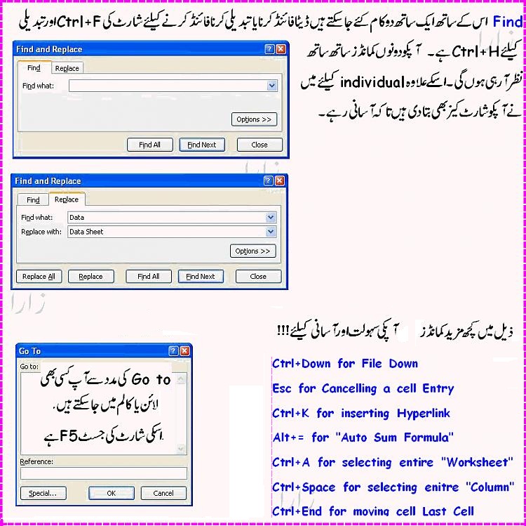 MS EXCEL in URDU Complete Educational Blog
