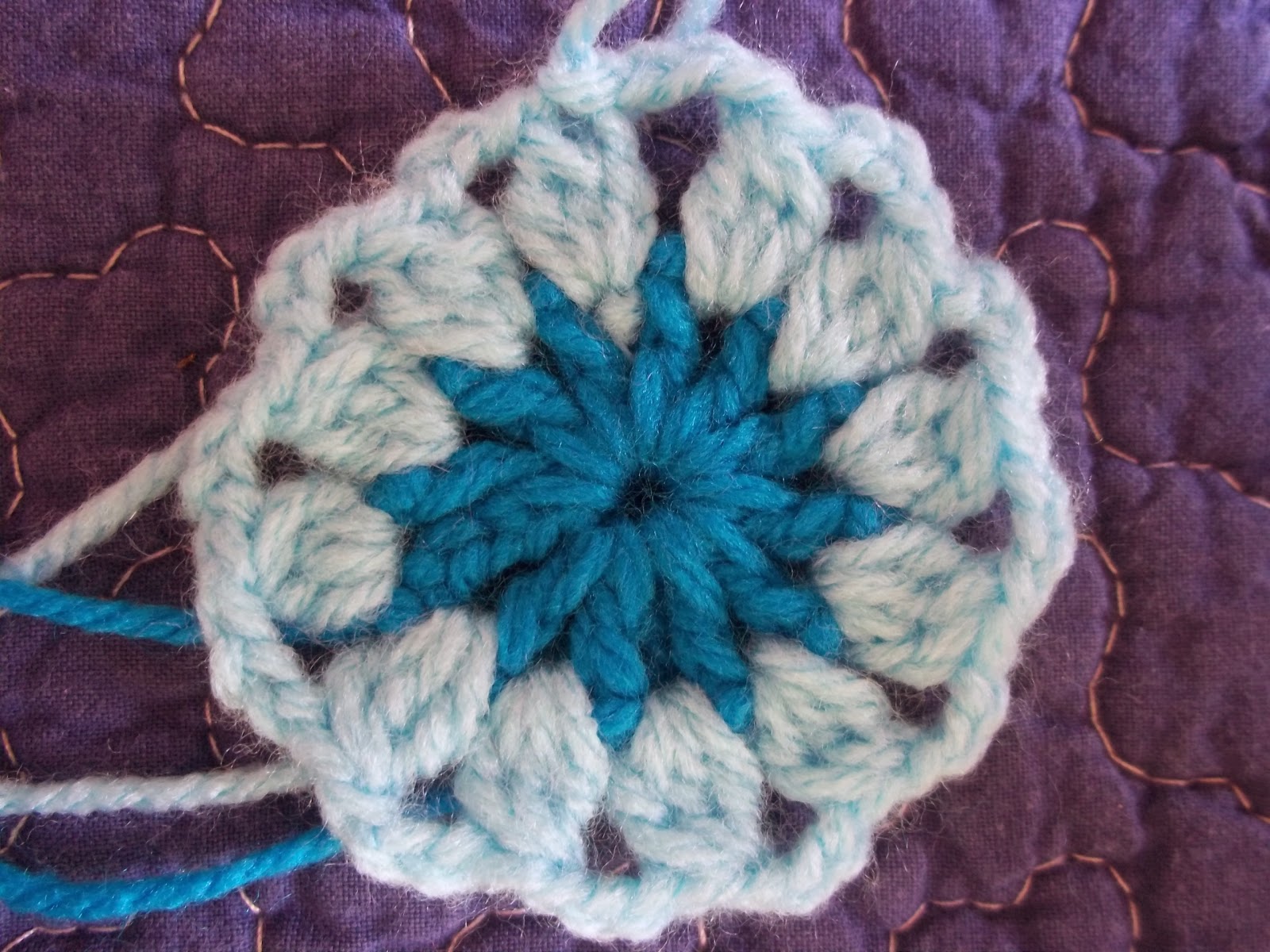 crochet mood blanket 2014