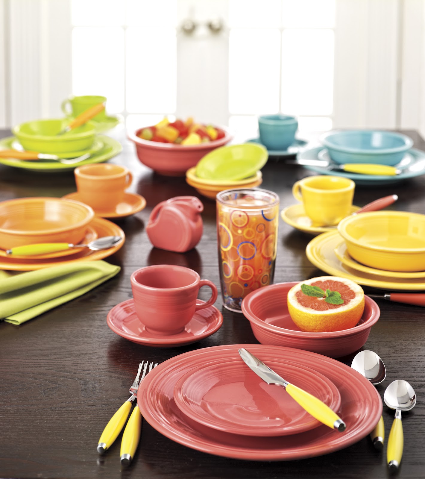 BonTon Style virtual runway Olé! Fiestaware's Colorful Hues Make