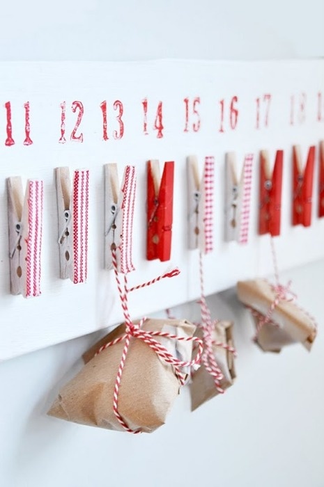 10 calendarios de adviento diy