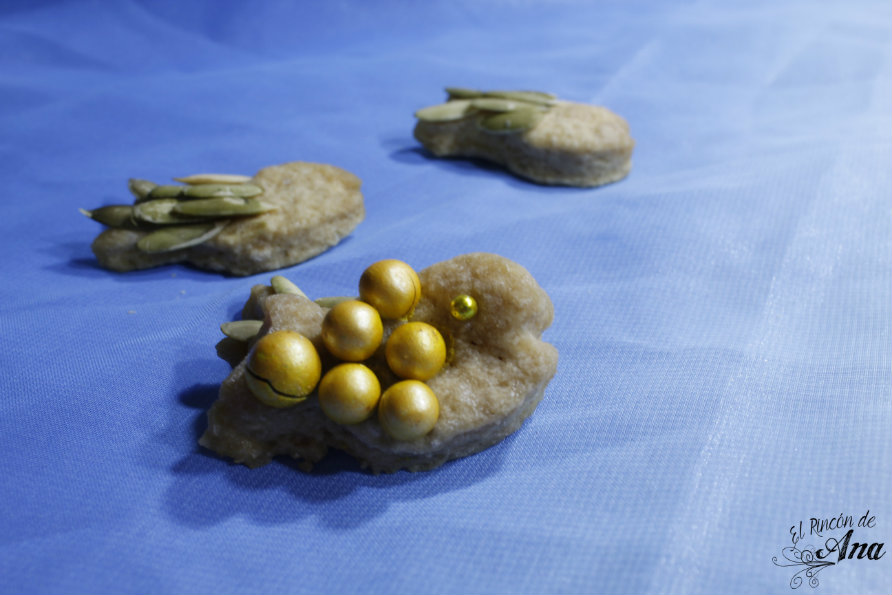 Galletas de vainilla en microondas