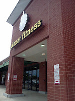 Camera phone picture of the front of my local Planet Fitness
