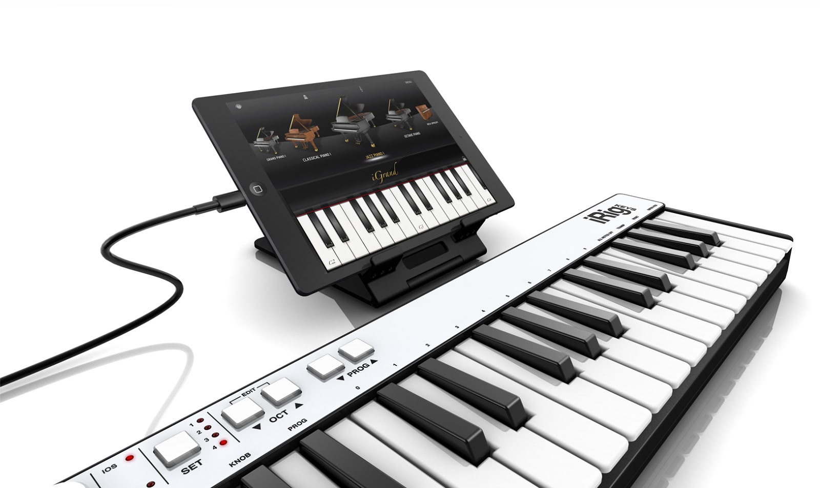 Миди клавиатура для андроид. Ik multimedia irig keys mini. миди клава irig pro. irig 37. midi клавиатура для ipad.