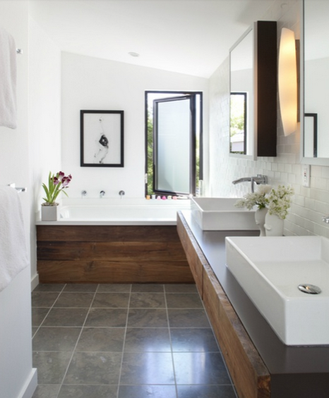 Rosa Beltran Design Organic Modern Bathroom Design