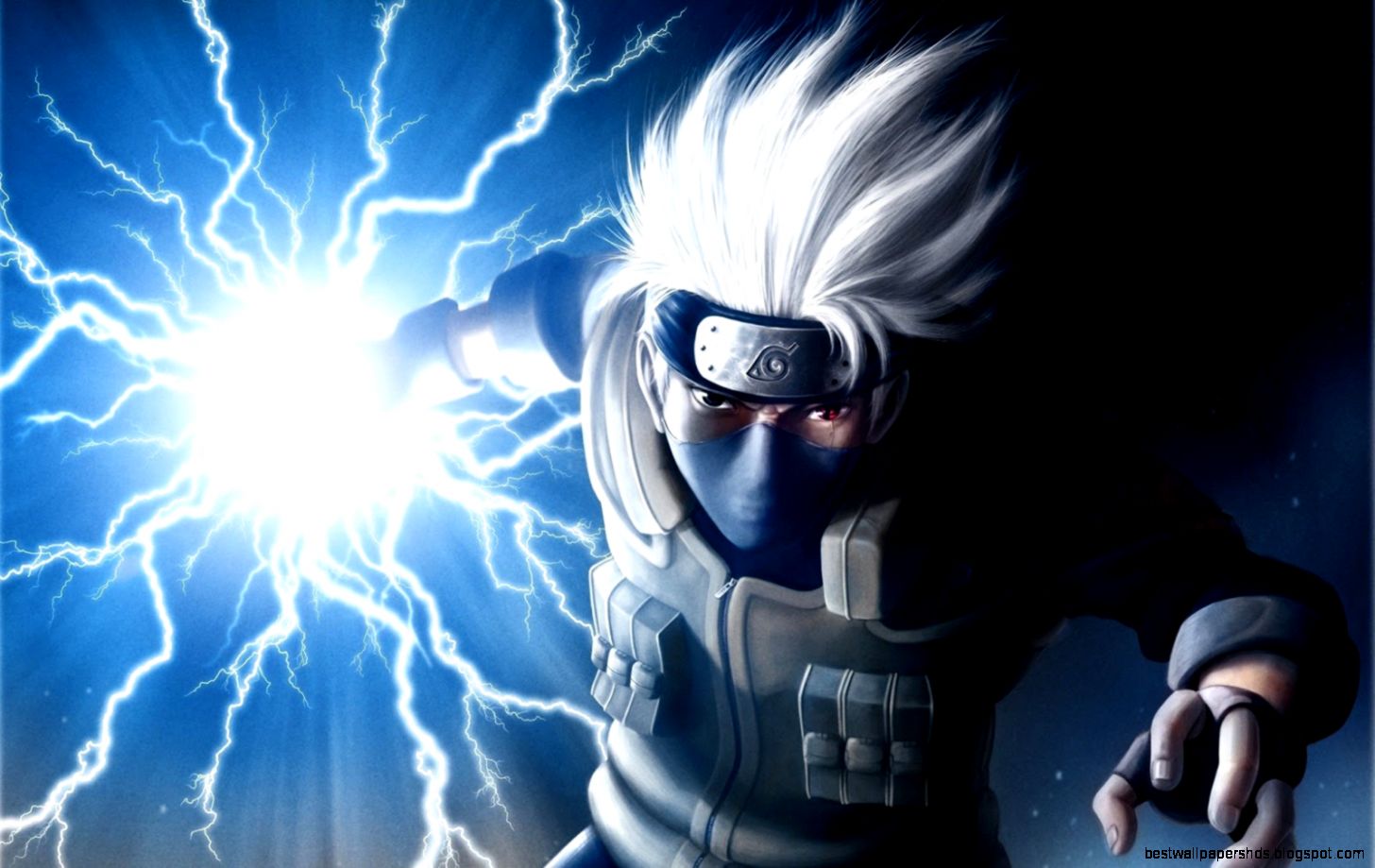 Geekstroke  naruto shippuden animated sharingan lightning kakashi