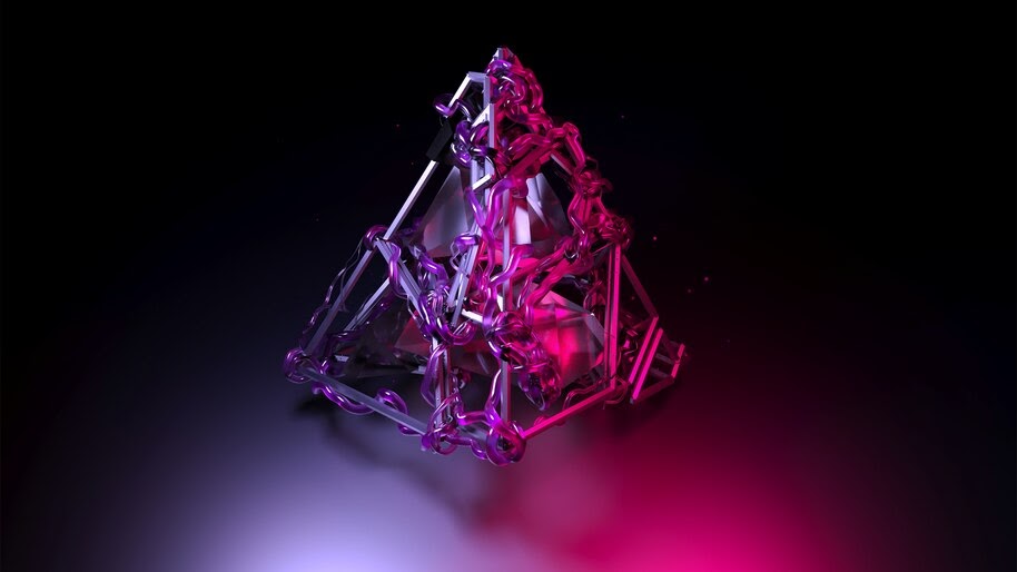 Digital Art, Pyramid, 4K, #4.322