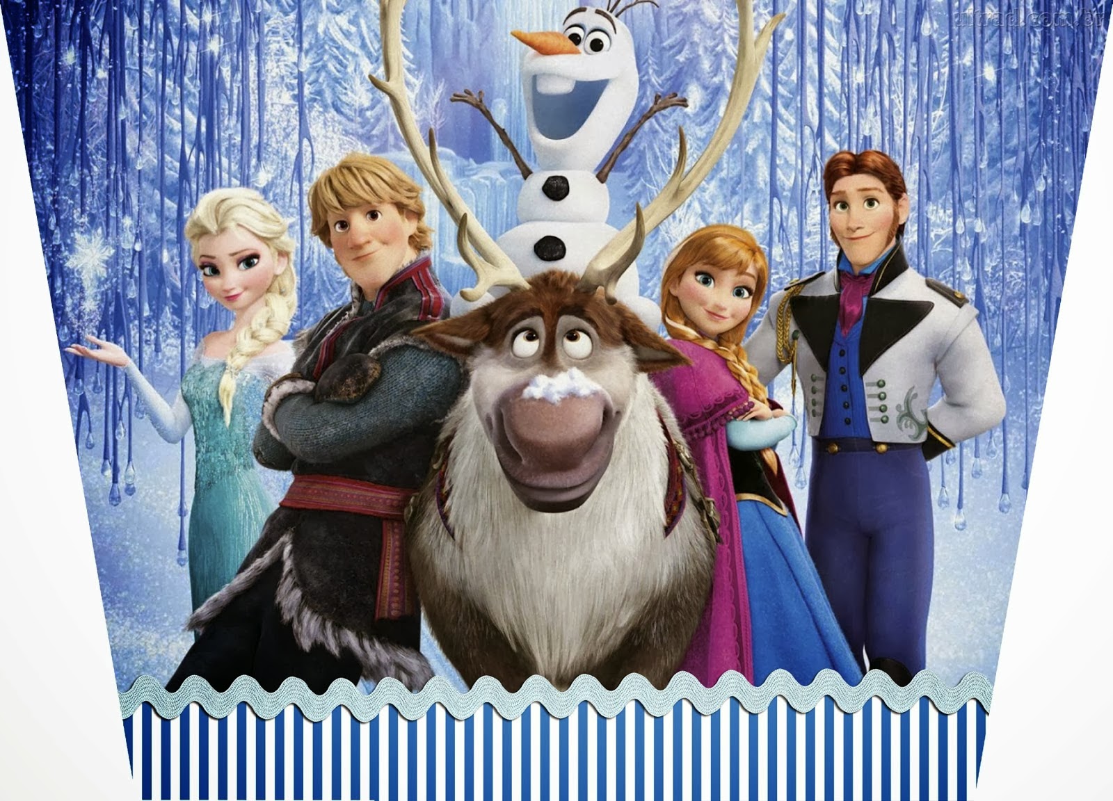 Frozen Etiquetas Gratis para Candy Bar. Ideas y material gratis para