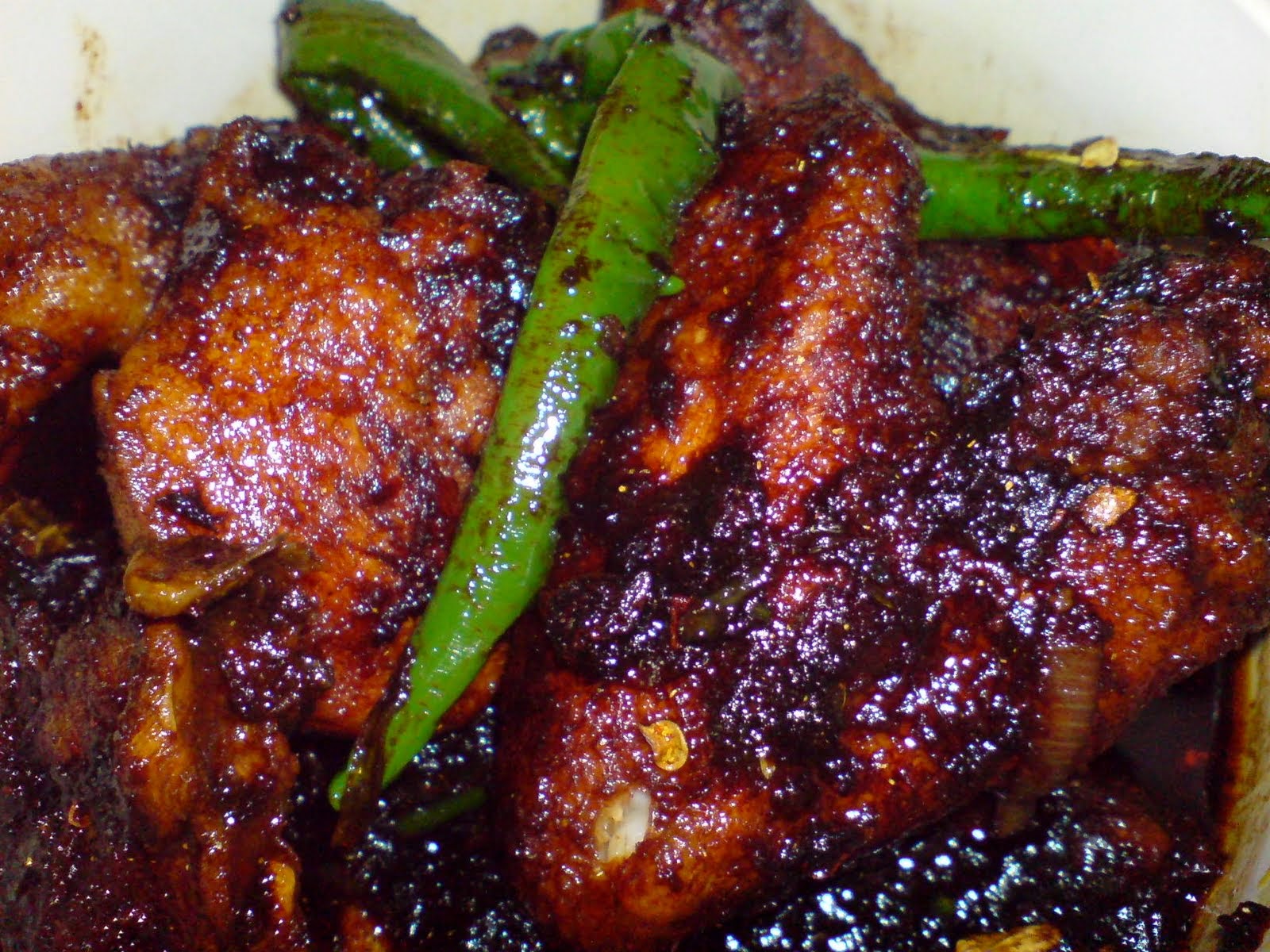 Kak Riona Resepi Ita BBQ Black Pepper Sauce: Ayam Masak 