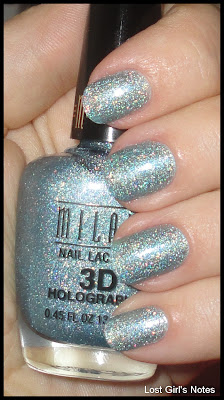Milani 3d holographic cyberspace swatches