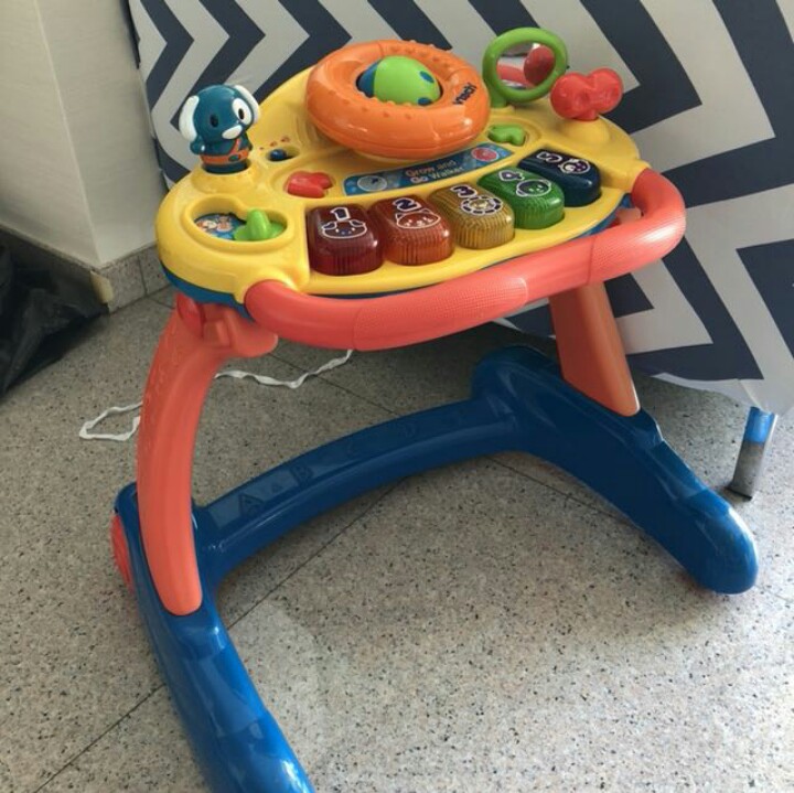 vtech grow and go walker
