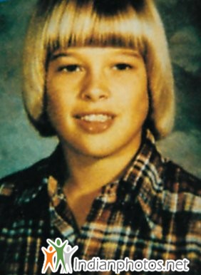 Childhood Pictures of Celebrities Actors Actress: Brad Pitt childhood pics