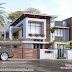 3134 sq-ft 4 bedroom flat roof house contemporary style