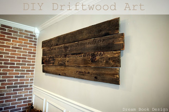 Diy Driftwood Art Dream Book Design - Driftwood Wall Art Ideas