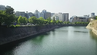 大阪城西外堀