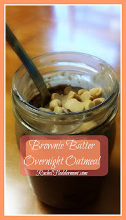 Brownie Batter Overnight Oatmeal