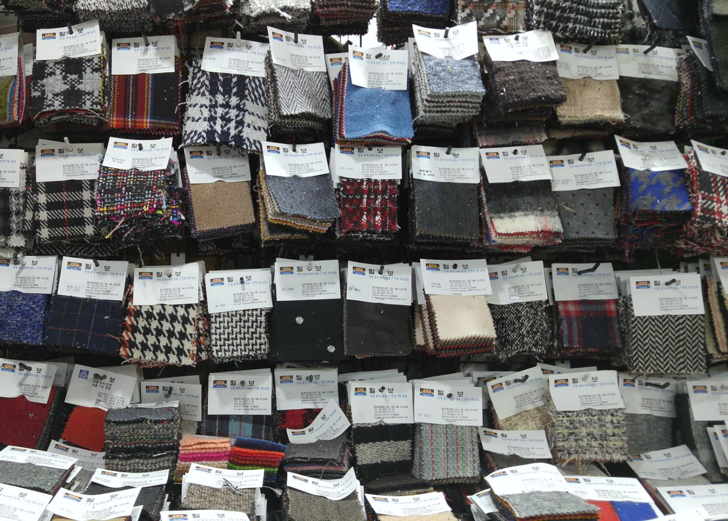 Fabric shopping in Seoul, South Korea A Stitching Odyssey